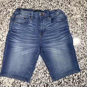 Lucky Brand Classic Blue Denim Shorts 16 adjustable waist